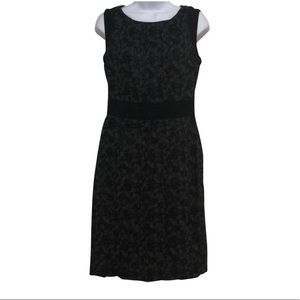 Classiques Entier Black/Gray Woven Linen Dress